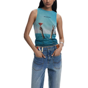 Desigual Canotta Donna