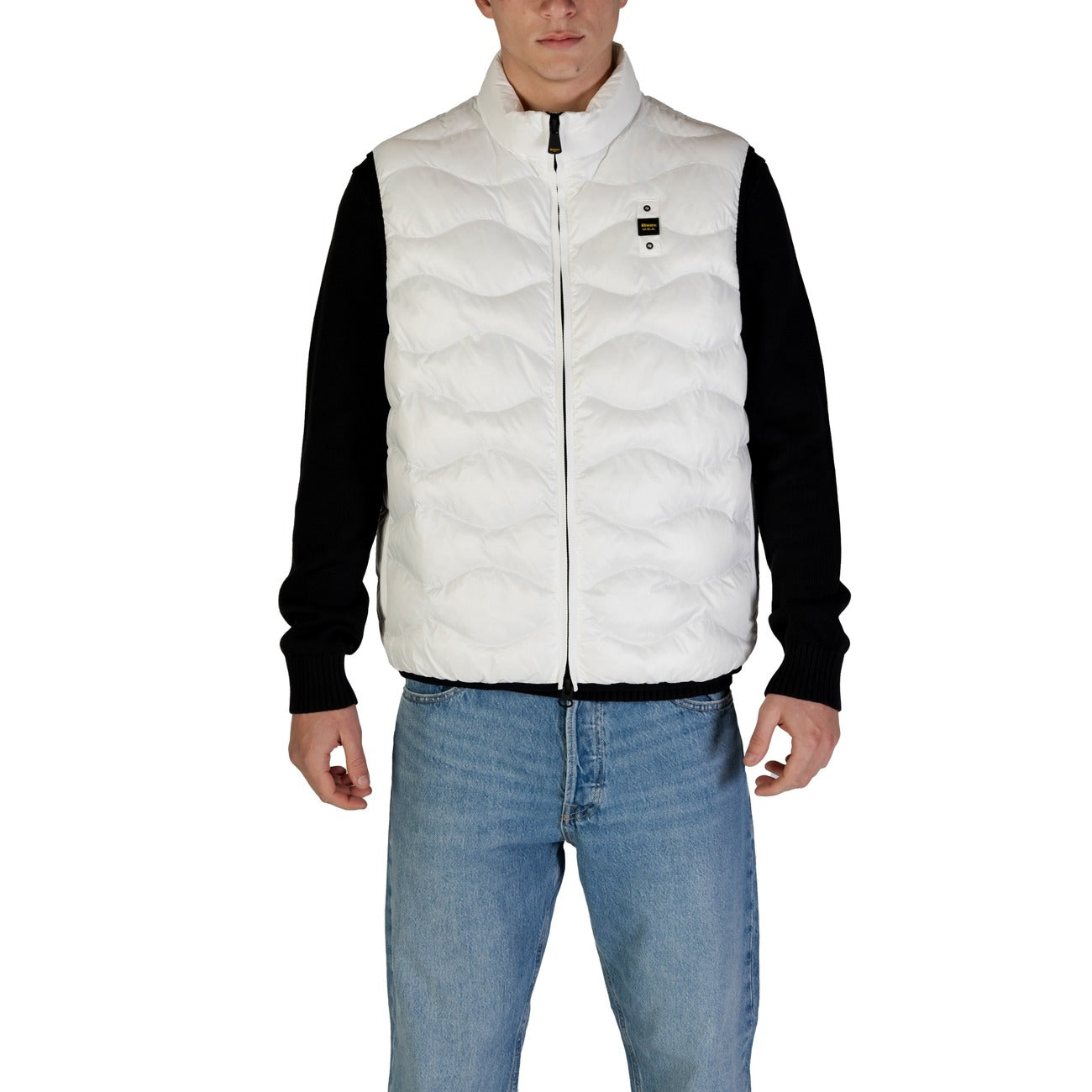 Blauer Gilet Uomo