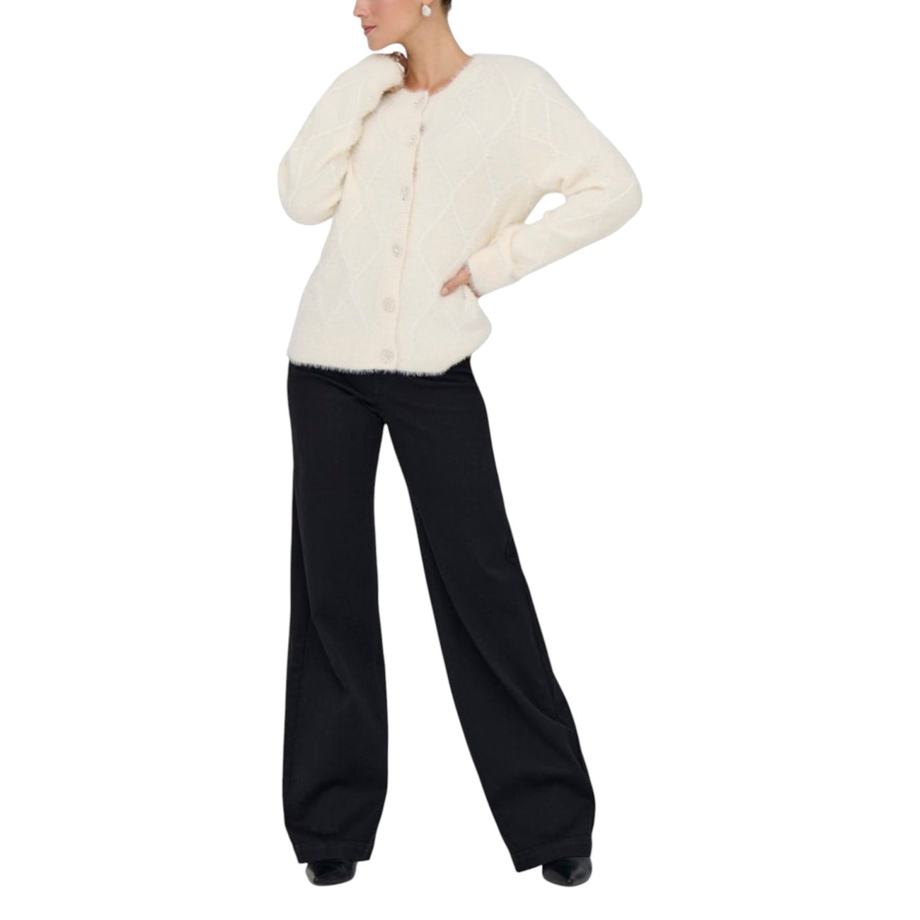 Jacqueline De Yong Cardigan Donna